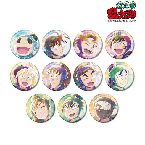 『忍たま乱太郎』トレーディング Ani-Art aqua label ホログラム缶バッジ ver.B(単位/BOX)